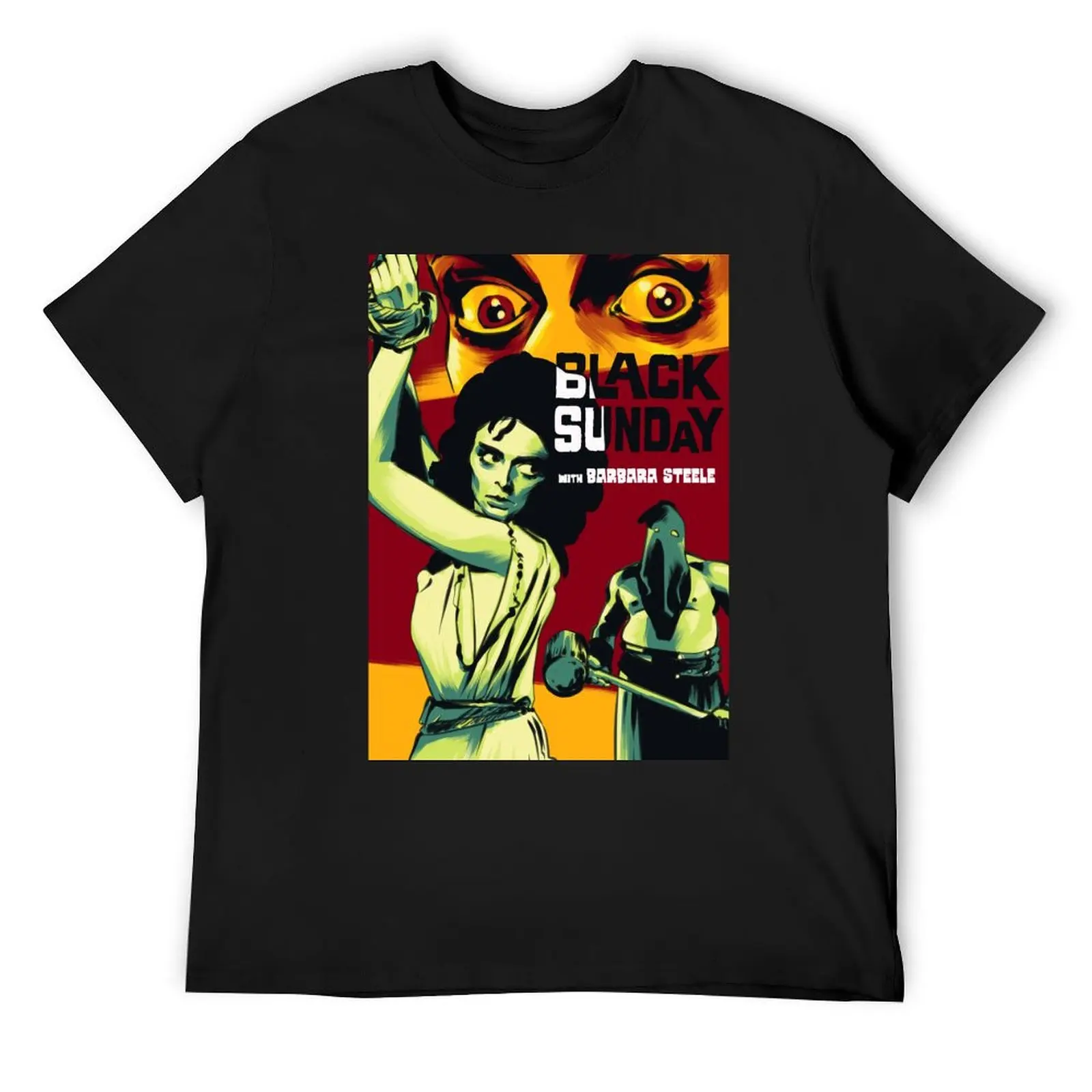 

Black Sunday 1960 Movie Art Variant 2 The Eyes T-Shirt sweat basketball graphic tees graphic tee shirt mens designer t shirt