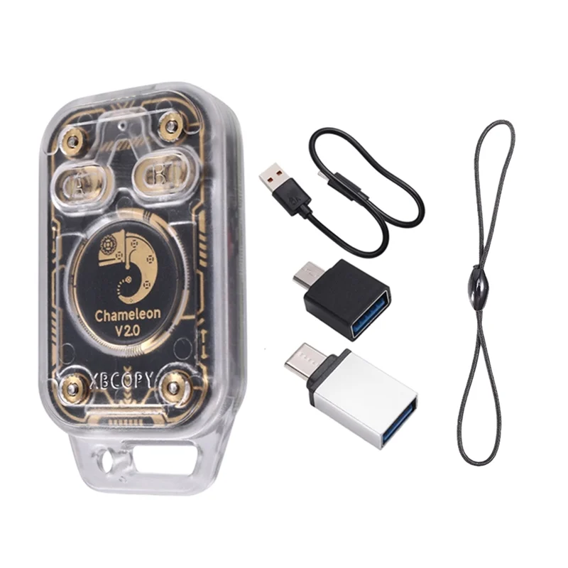 BTLIFE-Chameleon V2.0 RFID-считыватель Эмулятор 125 кГц 13,56 МГц Смарт-чип NFC Дубликатор Декодирующая карта Restart Chameleon Ultra V2.0