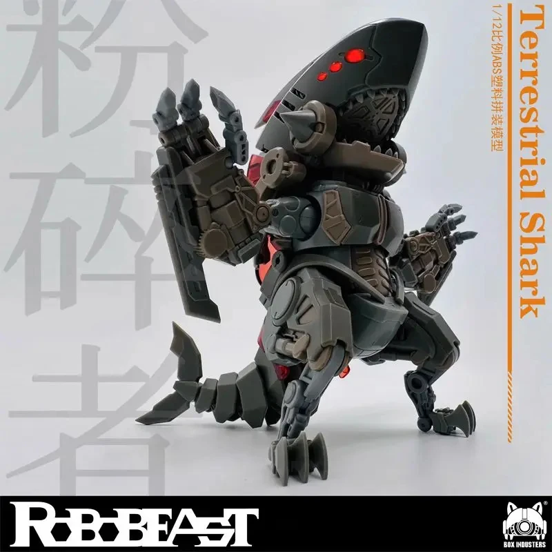 

In Stock Robobeast 1/12 Soldier Demolisher Machine 41000 Shark Land Robot Assembly Model Full Set 12in Action Figures