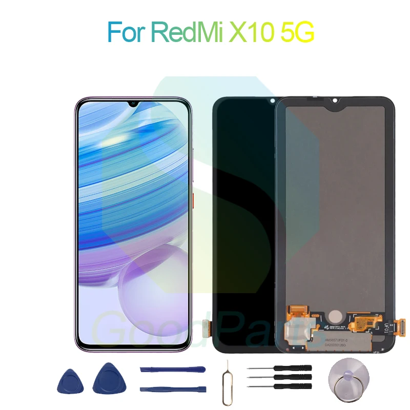 

For RedMi 10X 5G LCD Display Screen 6.57" RedMi 10X 5G Touch Digitizer Assembly Replacement