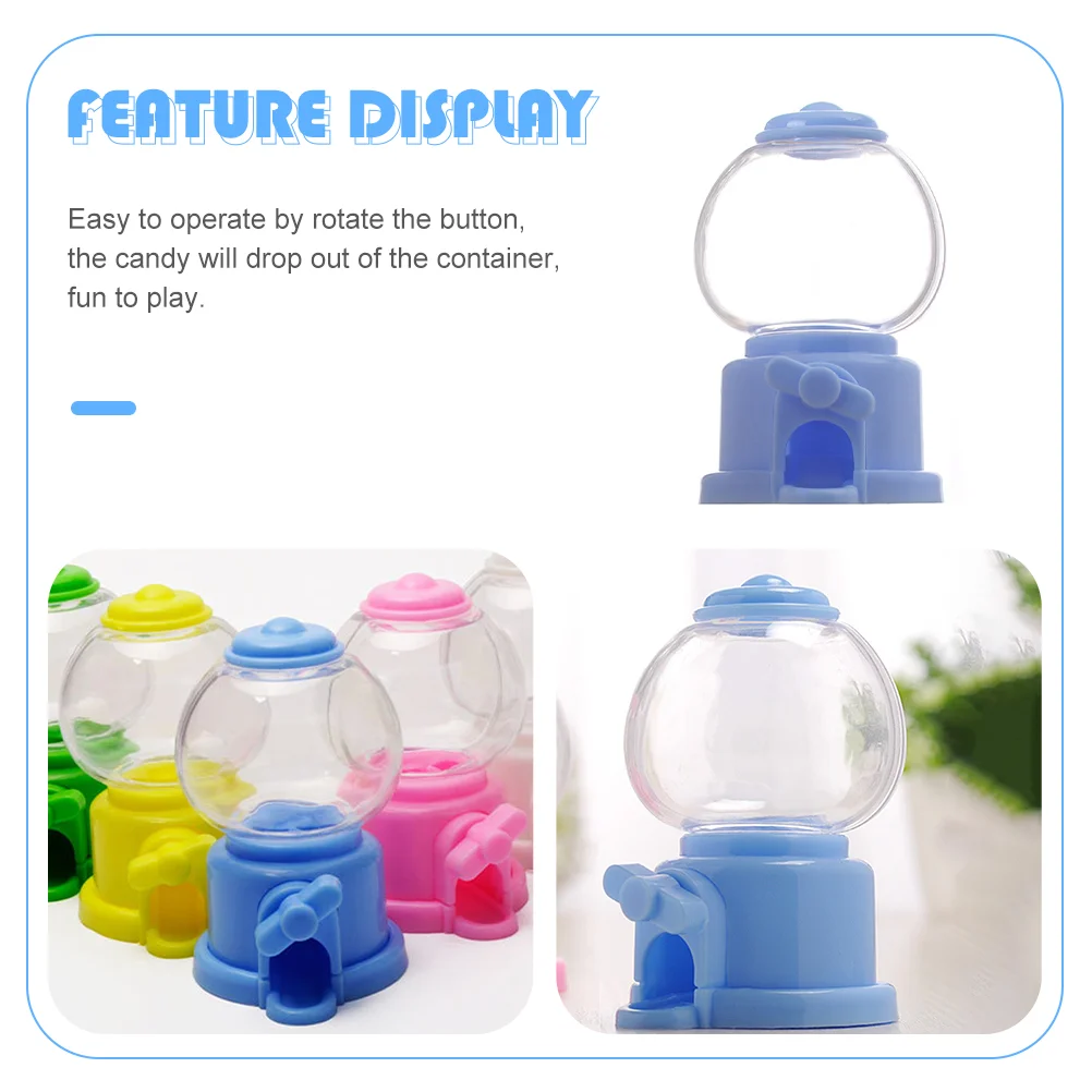 Chewing Gum Machine Mini Child Gumballs Candy Vending Small Kids Machines Plastic for Children Dispenser