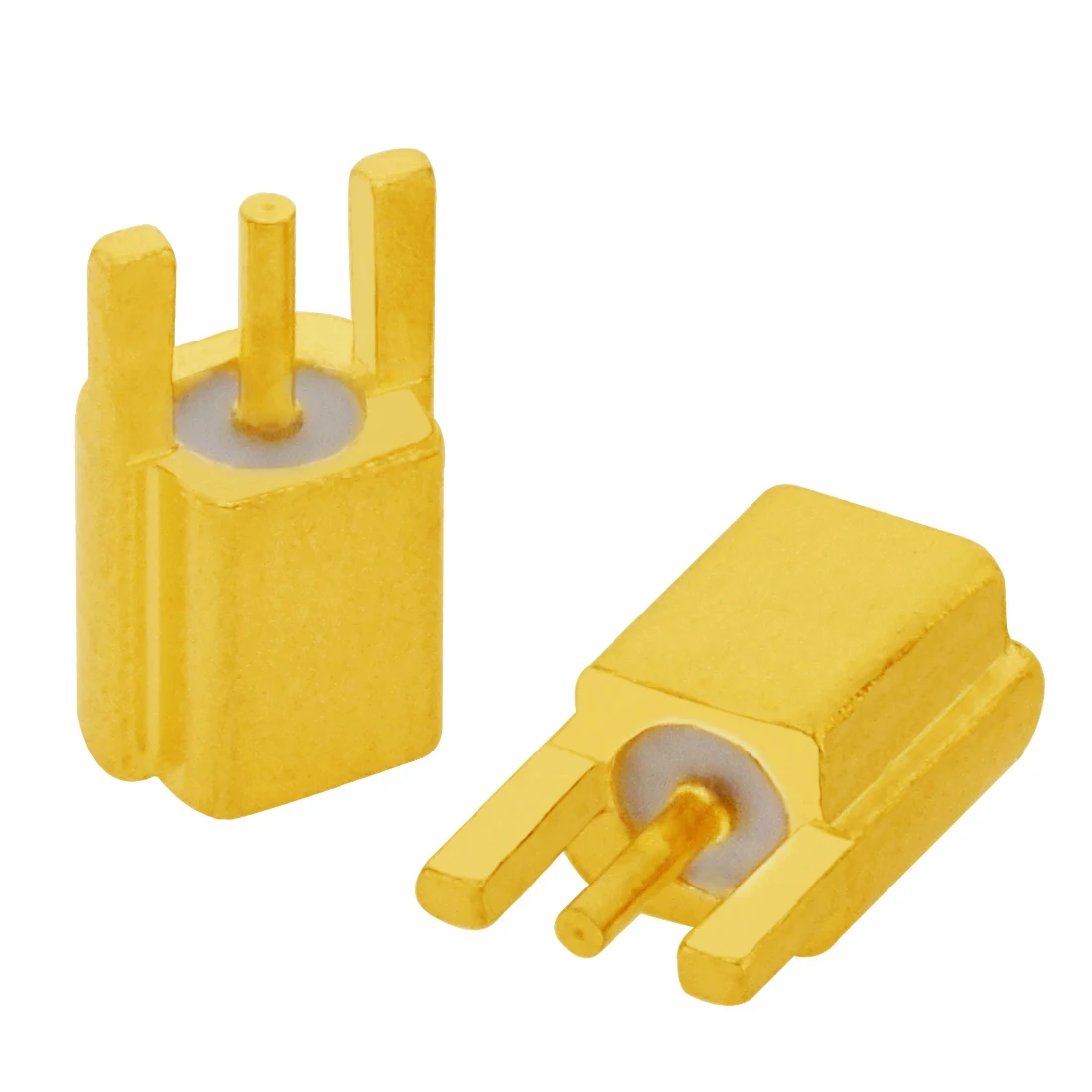 MMCX  Female Jack RF Coax Connector PCB Mount Straight Goldplated  New Wholesale