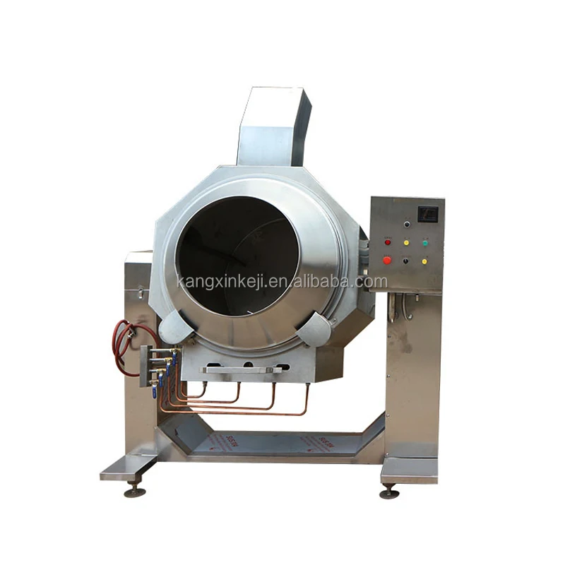 Lid Drum Robot Automatic Cooker Large Commercial Cafetera Industrial Wok Fried Rice Machine