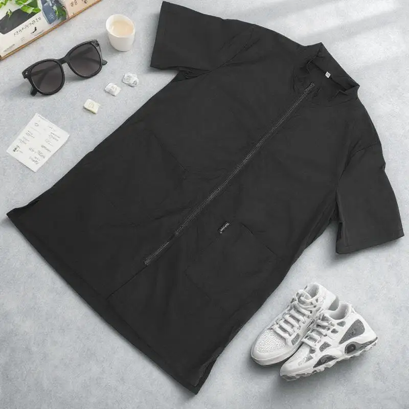 Vêtements de cosmétologue pour animaux de compagnie, noir, taille L, tablier de toilettage imperméable, bain en plein air, uniforme de magasin d'animaux, tablier de toilettage, Smock