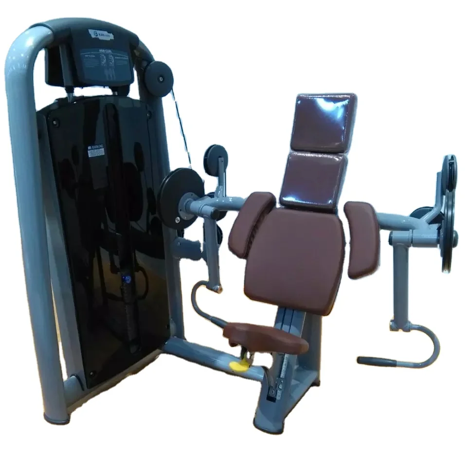 

YG-2013 YG Fitness Hot Sale Camber Biceps Curl Machine Arm Curl Blaster For Sale Commercial Biceps Isolator