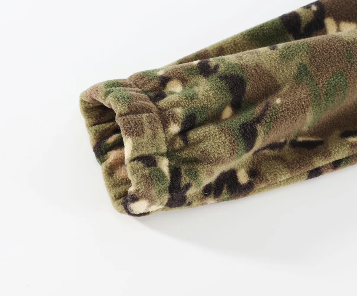 Outdoor Camouflage Fleece Jacket Double-Sided Shake Fleece Cardigan Tactical Jacket Warm Mountaineering Suit 125 Sfaacc0929f8d4d5d893b1b681907300eu