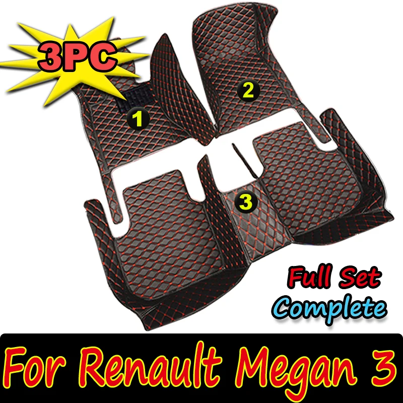 

Car Floor Mats For For Renault Megan 3 2008~2014 DropShipping Center Auto Interior Accessories Leather Carpets Rugs Foot Pads