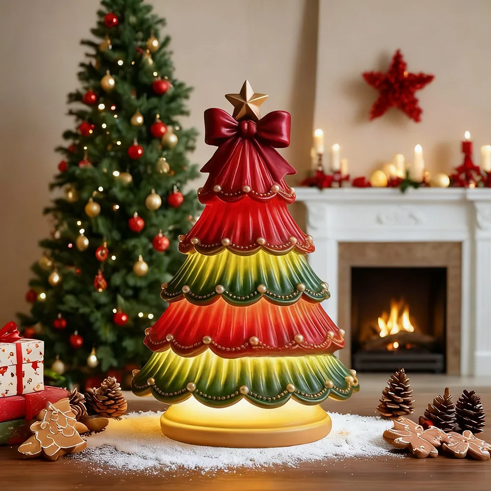 

NEW Creative Atmosphere Christmas Home Decor USB Plug in Living Room Bedroom Office Desktop Crafts Ornaments