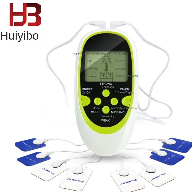 Household Physiotherapy Instrument Multifunctional Massager Double Output Massage Instrument Double Output Multifunctional