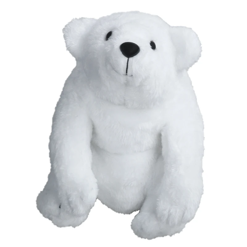 

Чехлы на голову для гольф-клуба в форме белого медведя для водителя, защитный чехол для клюшки, плюшевые аксессуары для гольфа, белый цвет