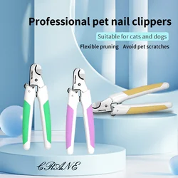 Professional Pet Dog Cat Nail Clipper Cutter Stainless Steel Grooming Scissor Clippers Claw Nail Scissors With Lock Crane Brand