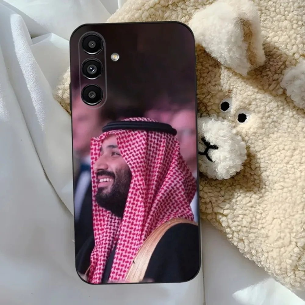 Muhammad Bin S-Salman Phone Case For Samsung S24,23,22,30,21,10,9,Ultra,Plus,Lite,FE,5G Black Soft Case