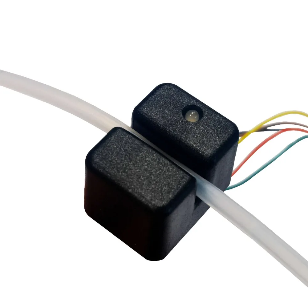 MU08.04 Integrated Bubble Monitor, Ultrasonic Bubble Sensor, Dual-color Lamp, 4mm Effective
