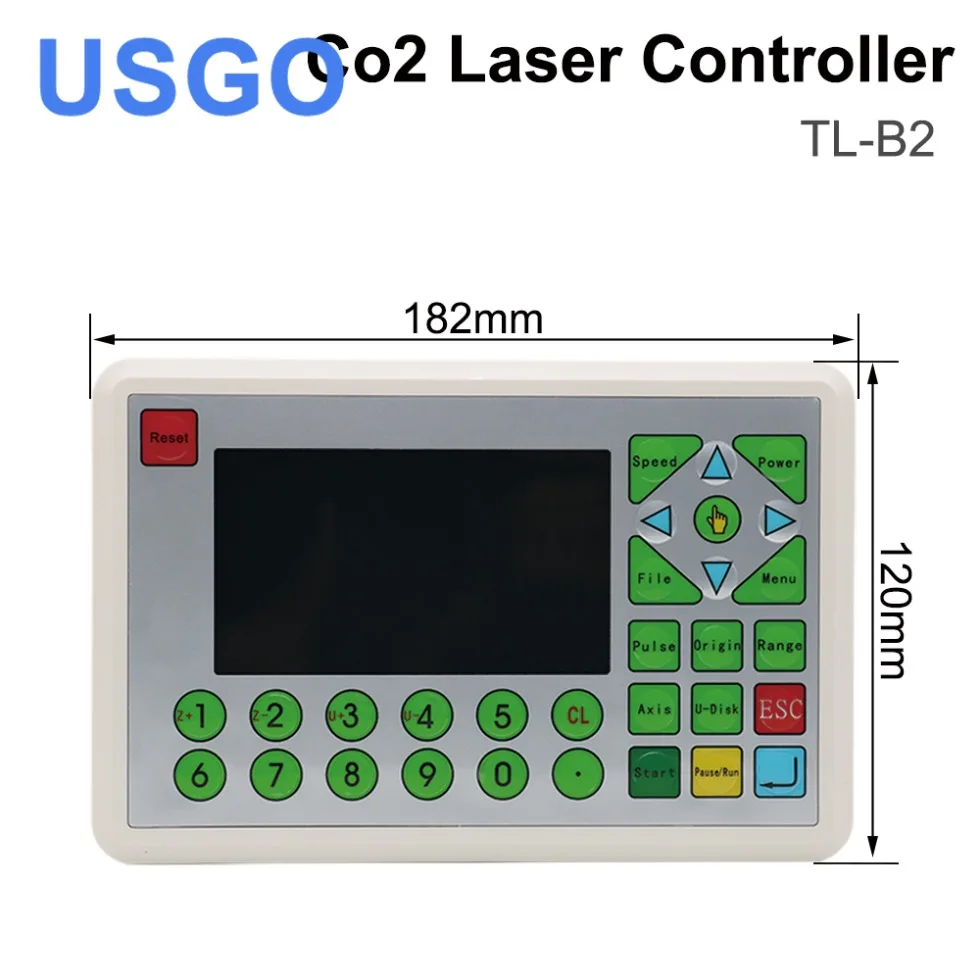 

USGO Topwisdom TL-B2 Large CO2 laser machine controller Support 7-axis motion control For laser engraving and cutting machine