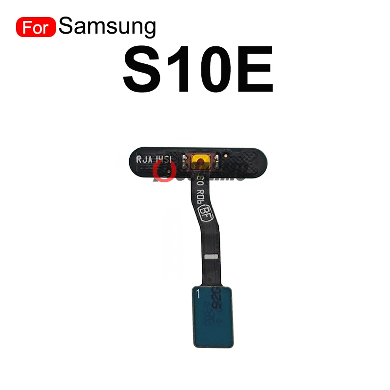 For Samsung Galaxy S10 E S10e G970 G970F G970U Fingerprint Sensor Home Button Flex Cable Replacement Parts