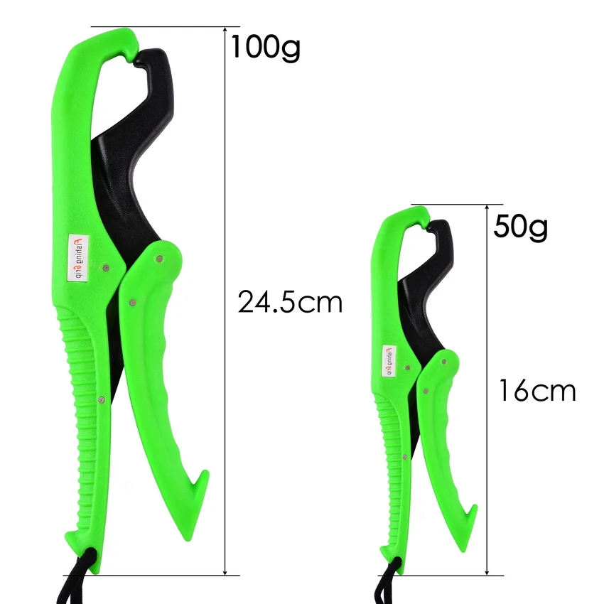 15 cm/23 cm Kunststoff Fisch Lip Greifer 5 Farbe Angeln Zange Greifer Tragbare Schwimm Klemme Grip Fisch körper Halter Fisch Zubehör – Detail 1