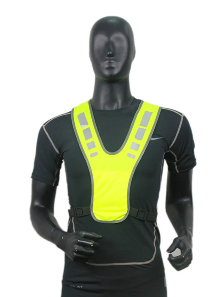 AliExpress NONE 1PCS Motorcycle Safety Jacket Visible Reflective Vest Working Clothes Night Security Running Cycling Coat✨