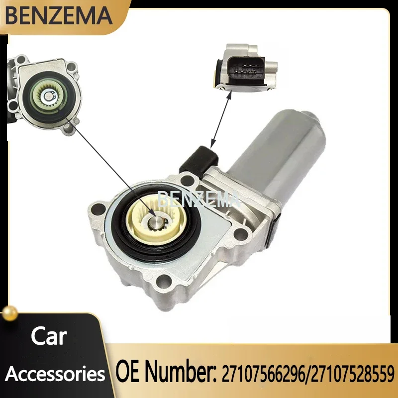 

New Transfer Case Shift Motor Actuator&Resistor Sensor For BMW X3 E83 X5 E53 E70 F15 F85 F25 ATC400 27107566296 27107528559