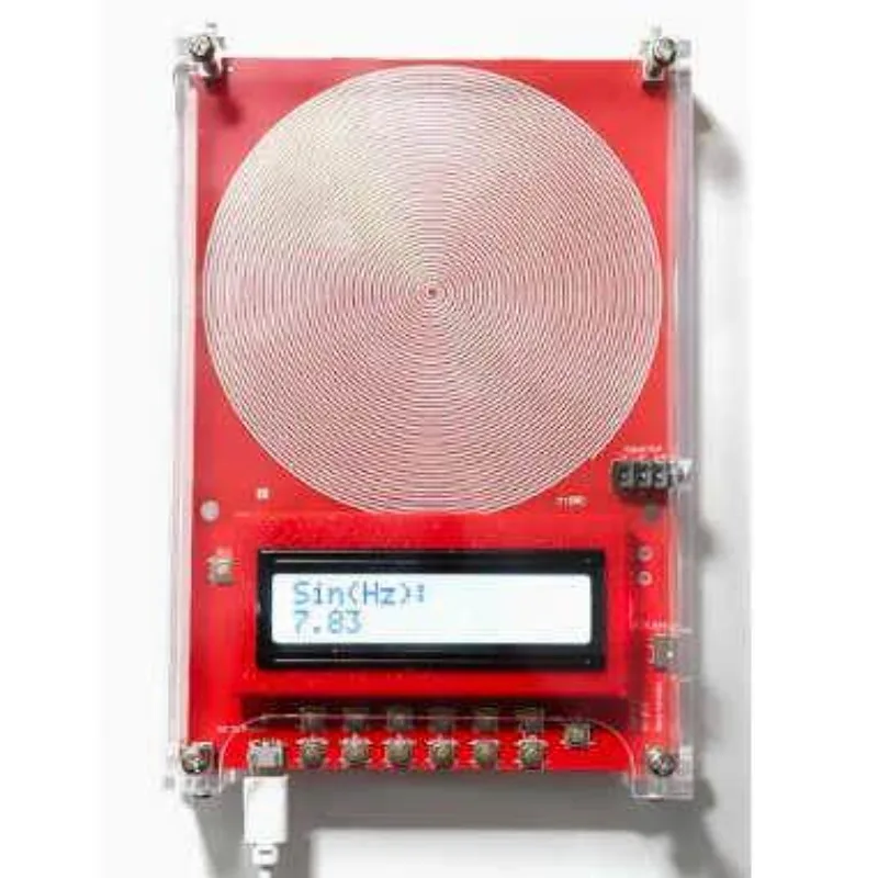 0.01-100000Hz Adjustable Sine Wave Signal Generator 7.83Hz Standard Frequency Module LCD Display for Electronic Experiment