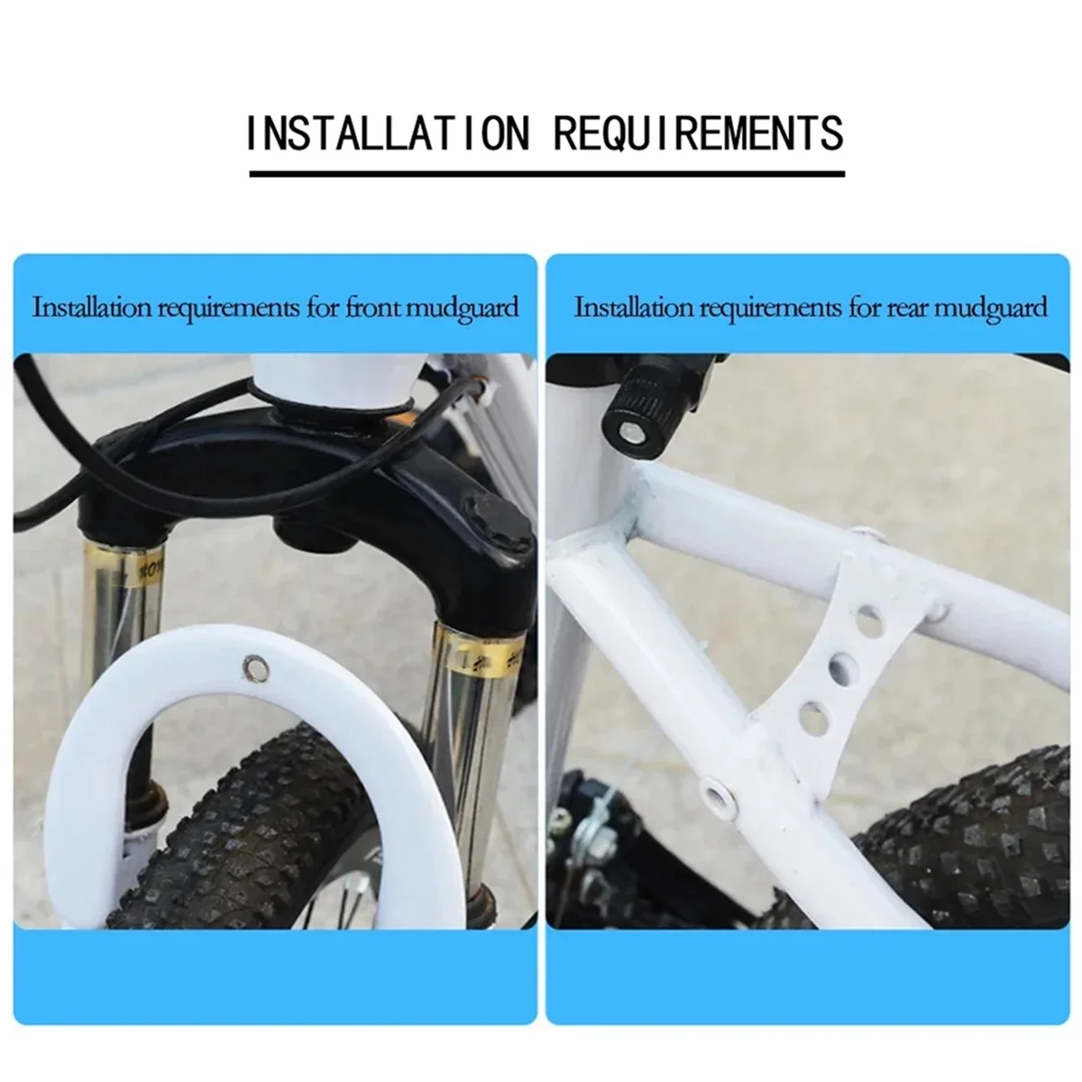 Mountainous Road Bike Mudguard 700C Quick Detachable Simple Installation Bicycle Universal Accessory Rich