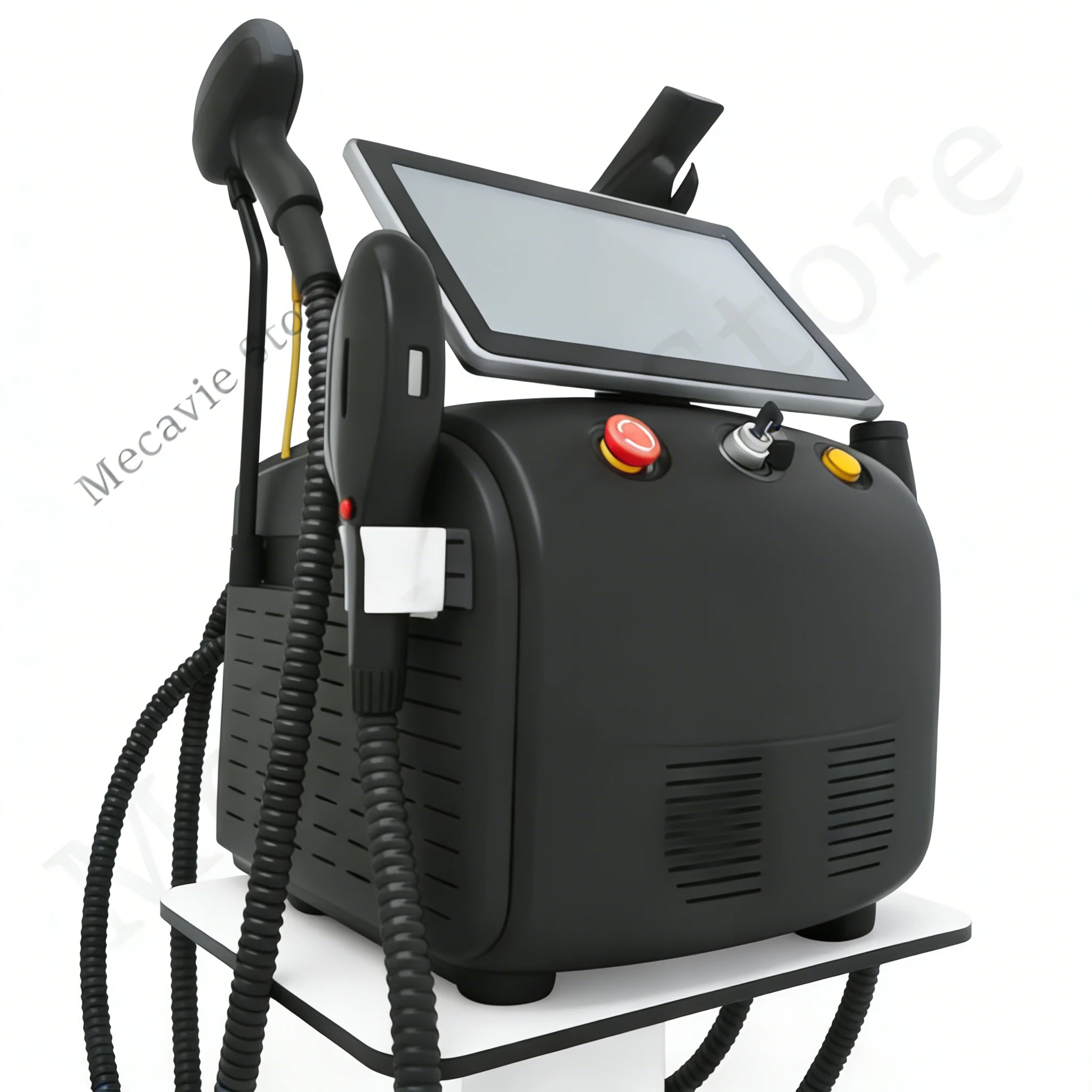 

2026 4 In 1 Soprano Titanium Ice Laser Hair Removal Latest FAC Technology 755/808/940/1064nm 4 Waves ND:YAG+RF+IPL Painless