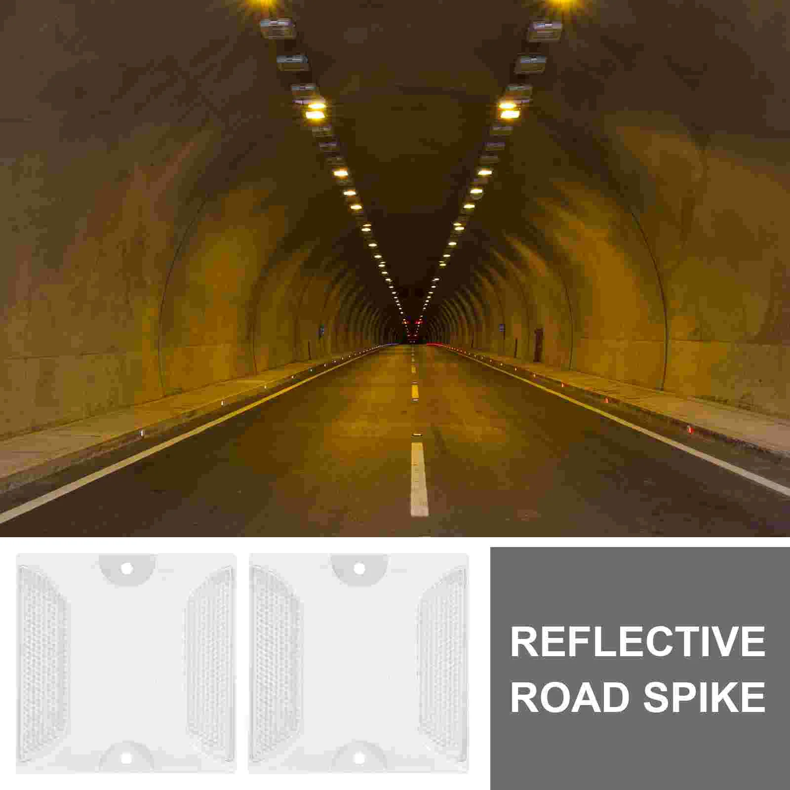 4 قطعة Delineator عاكس الطريق تسجيل مقطورة رفع قوس Abs مرافق المرور عاكس درب علامات عاكسات