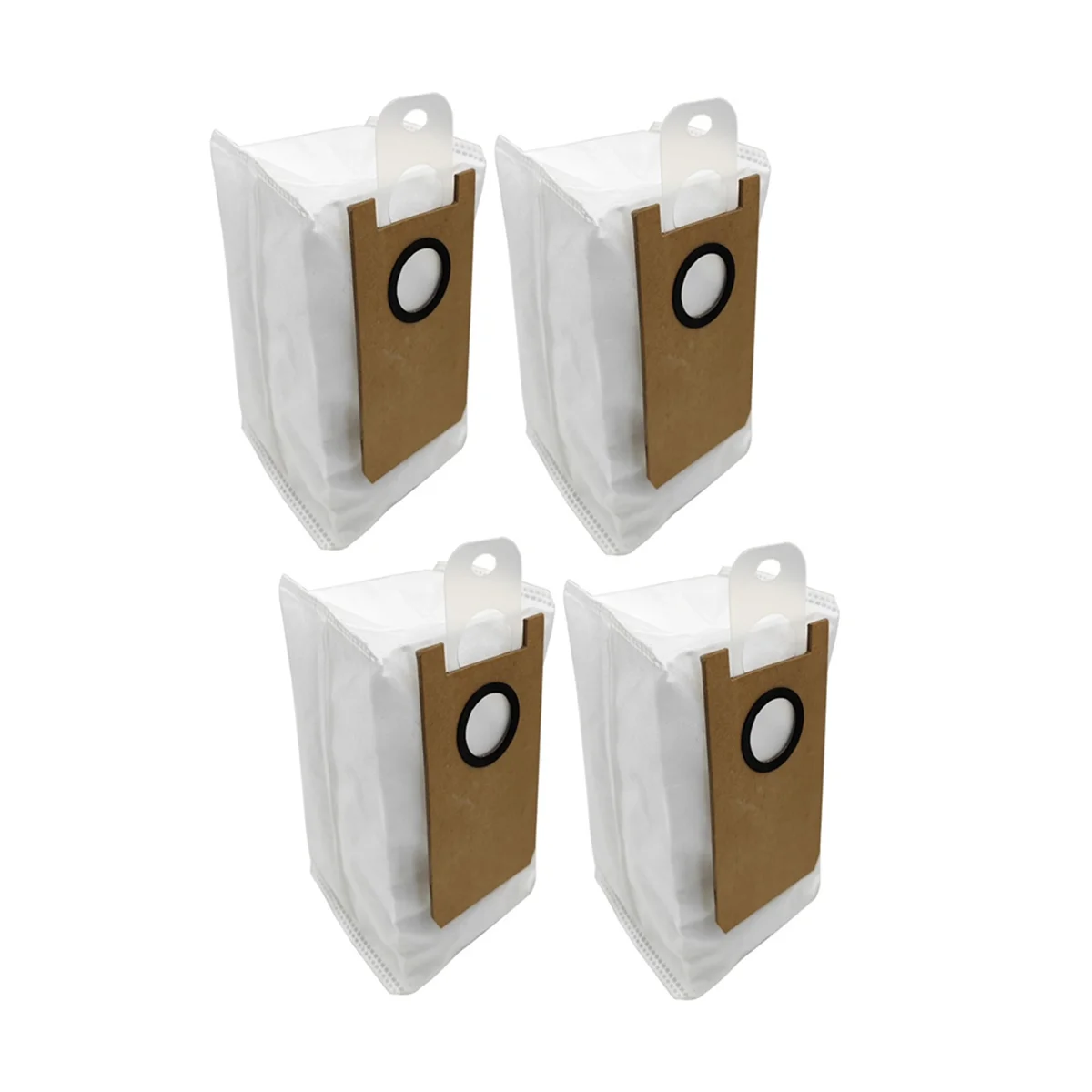 4PCS Dust Bags for UWANT U200 Robotic Vacuum Cleaer Replacement_AC79