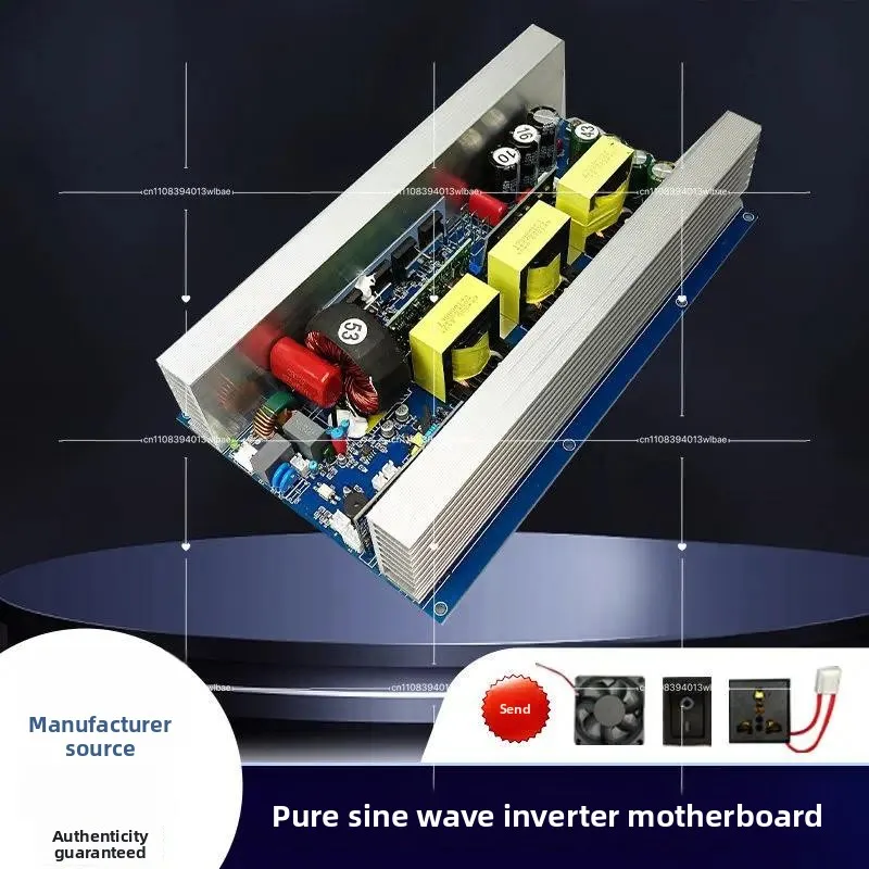 Pure Sine Wave Inverter Main Board 12V24V48V60V To 220V High Power Outdoor Power Converter Module