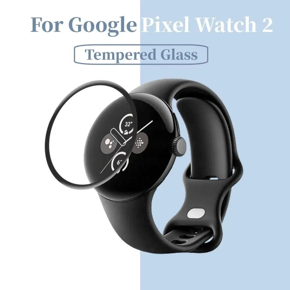 3D 2 шт. ПММА пленка для Google Pixel Watch 2 LTE Защитная пленка для экрана для Pixel Watch2 смарт-часов (не стекло)