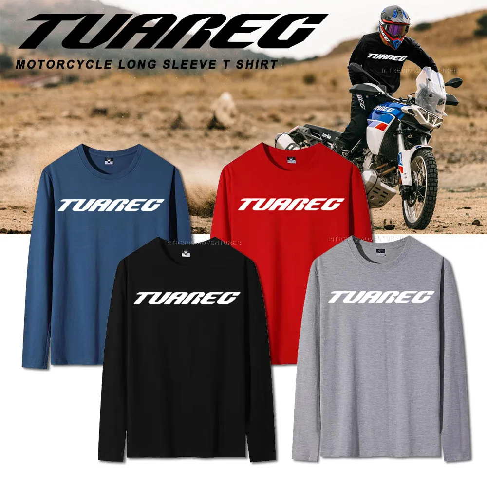 New T-Shirt For APRILIA TUAREG 660 tuareg660 Motorcycle Motorbike Cotton Casual Top Tee Printed Tops Tee