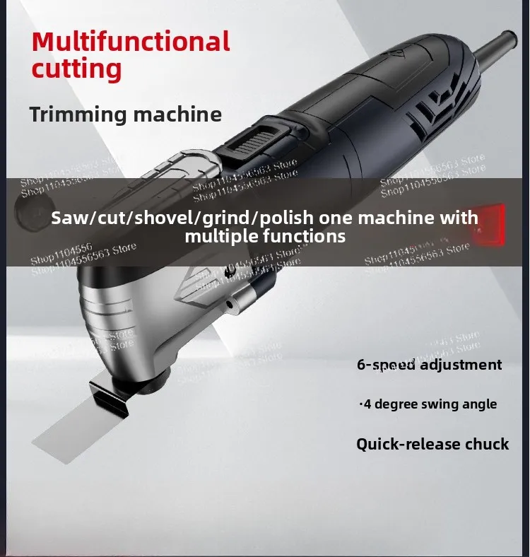 Multi-Tool Oscillating Saw, Cutting Grouting Tool for Home DIY