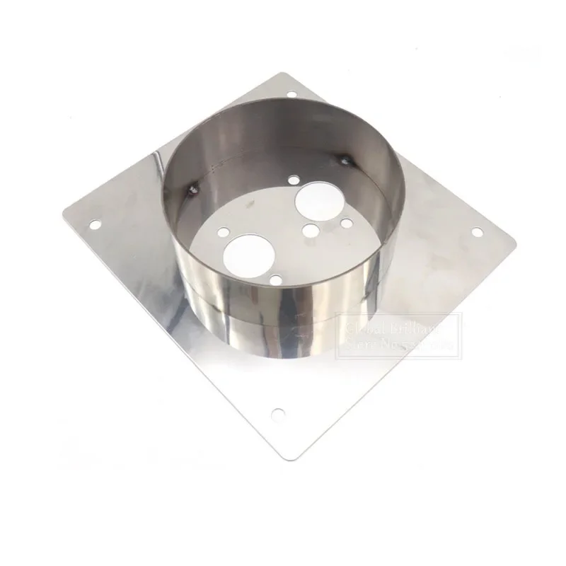 40mm 60mm Silver Diesel Parking Heater Base Mounting Bracket Floor Plate Steel Turret Planar Deep For Eberspacher Webasto