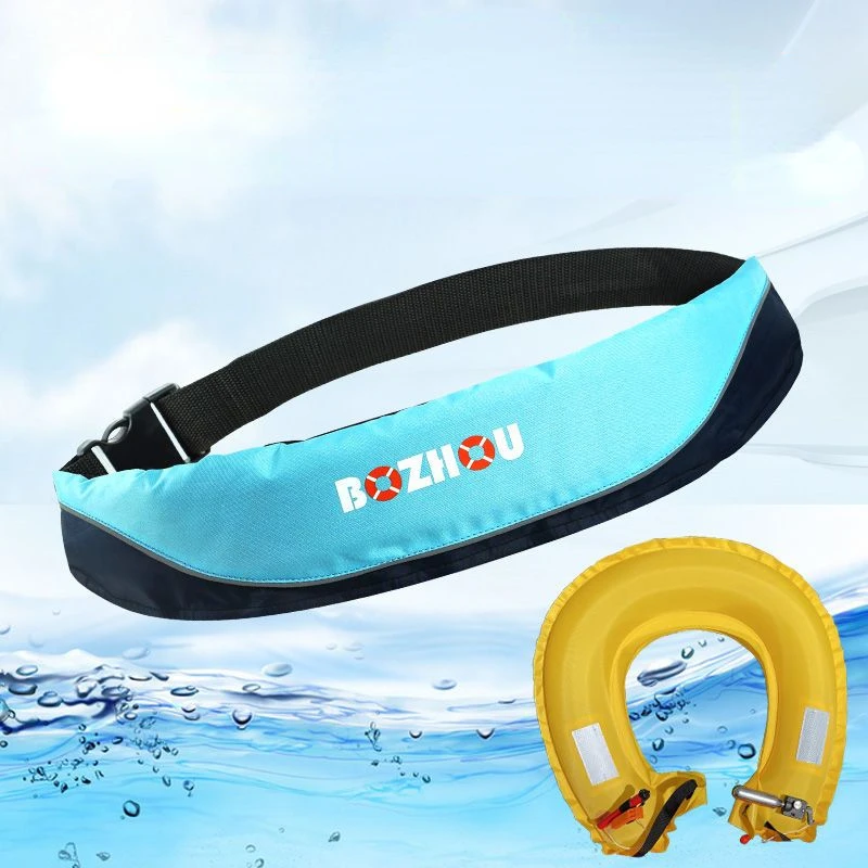 

Adult Life Jacket Belt Automatic Inflation Buoyancy Portable Professional Fishing Lure Car Equipment Life Buoy for Swimming