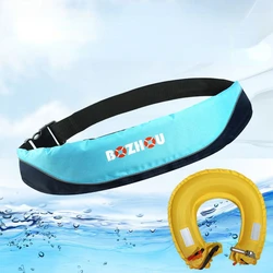 Adult Life Jacket Belt Automatic Inflation Buoyancy Portable Professional Fishing Lure Car Equipment Life Buoy for Swimming