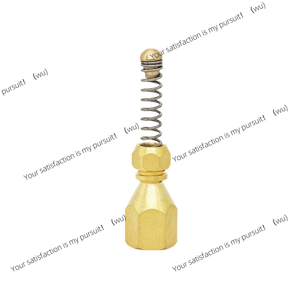 For Pipe Unclogging And Car Wash Maintenance 1/4 69mm 1/8 63mm High-Pressure Drain Cleaning Spring Water Rat Spray Nozzle