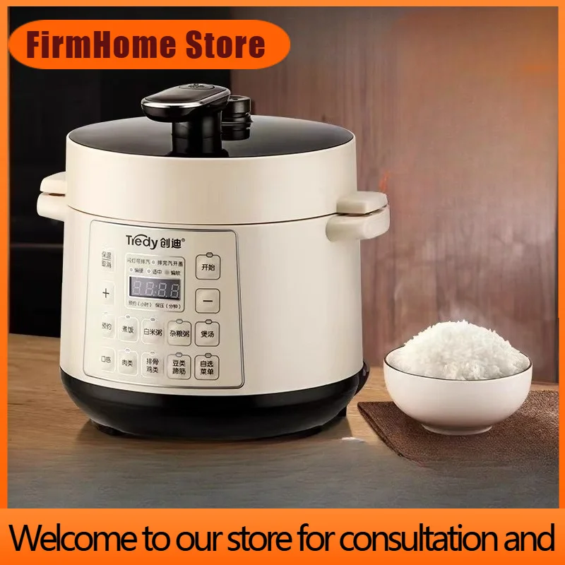 FirmHome StoreElectric Pressure Cooker 4L Capacity Smart Control Delay Timer Keep Warm Function Slow Cooker Instant Pot Pressure