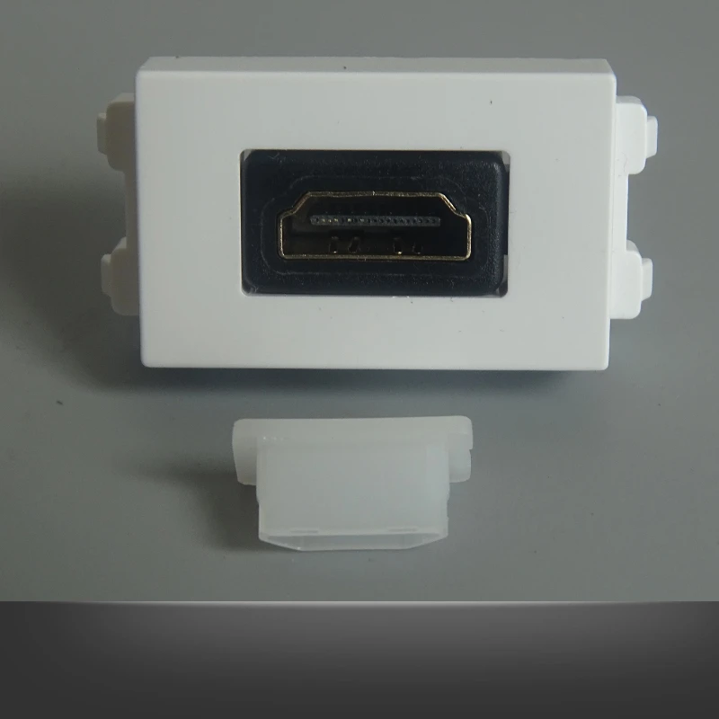 Wall mounted HDMI high-definition direct docking female to female panel module for computer monitor monitoring equipment