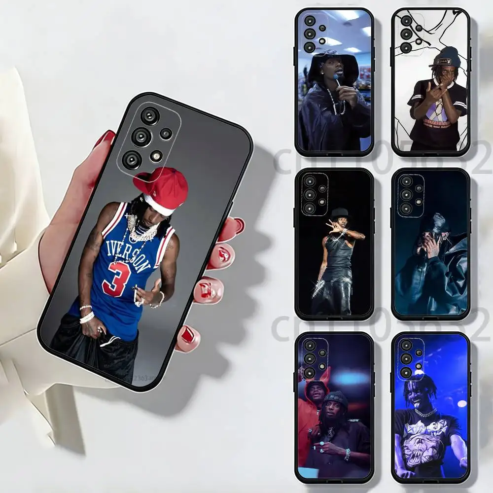 P-Playboi Carti Rapper Phone Case for Samsung Galaxy A73,23,53,33,14,24,13,72,22,52,32,54,A34 Soft Cover