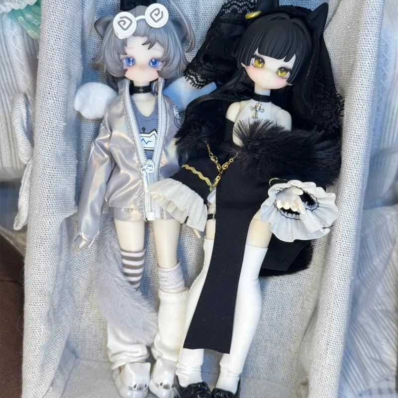 Lunar Lore Meow 3 Series 1/8 BJD Blind Box Cute Cat Claw Joint