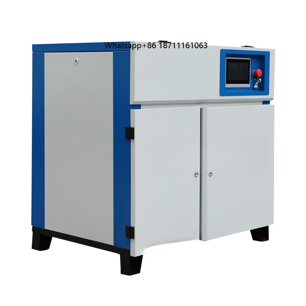 Factory Hot Sale Air Compressor AC Power 22KW 37KW 7.5kw Screw Type Rotary Direct Connection 55KW Whole Sets with tank Air Dryer