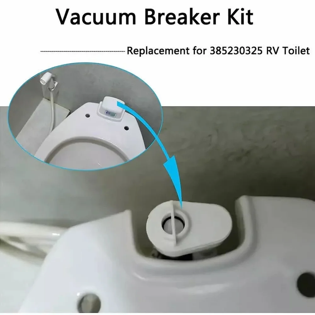 Replacement Vacuum Breaker Assembly for Dometic For 300 Series 310 Series 320 Series 321 Series 500 Series RV Toilets
