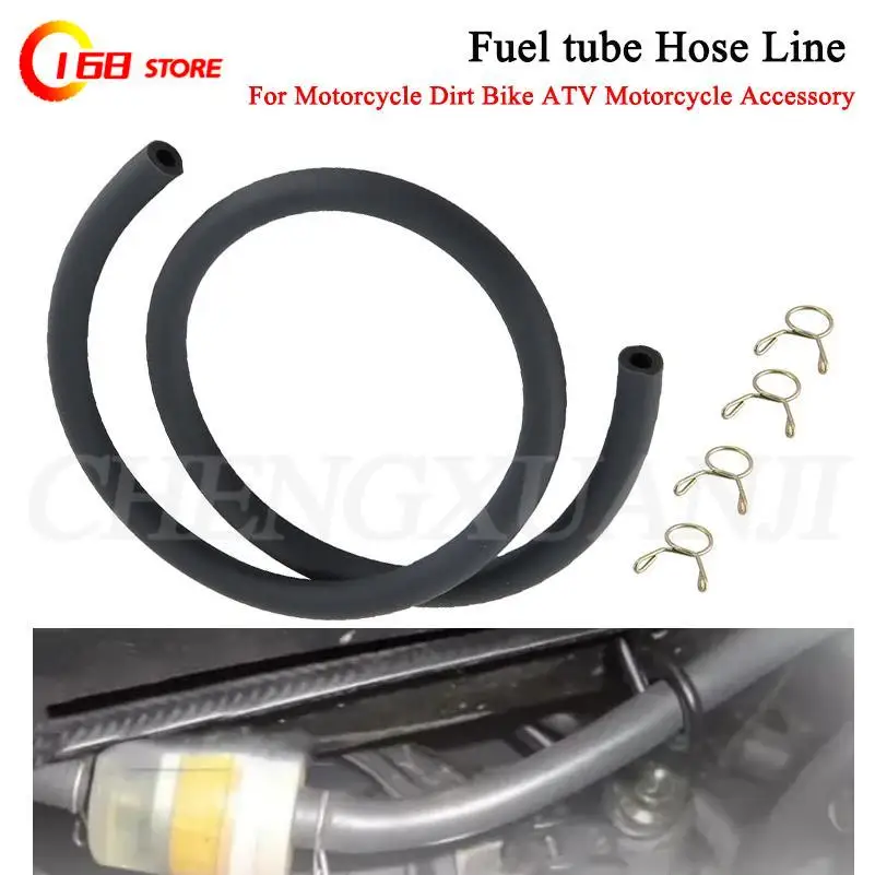 

Fuel tube Hose 50cm 4.5mm*8mm Gas Oil Tube Bike Motorcycle Accessory For Motorcycle Dirt Bike ATV Line Petrol Pipe