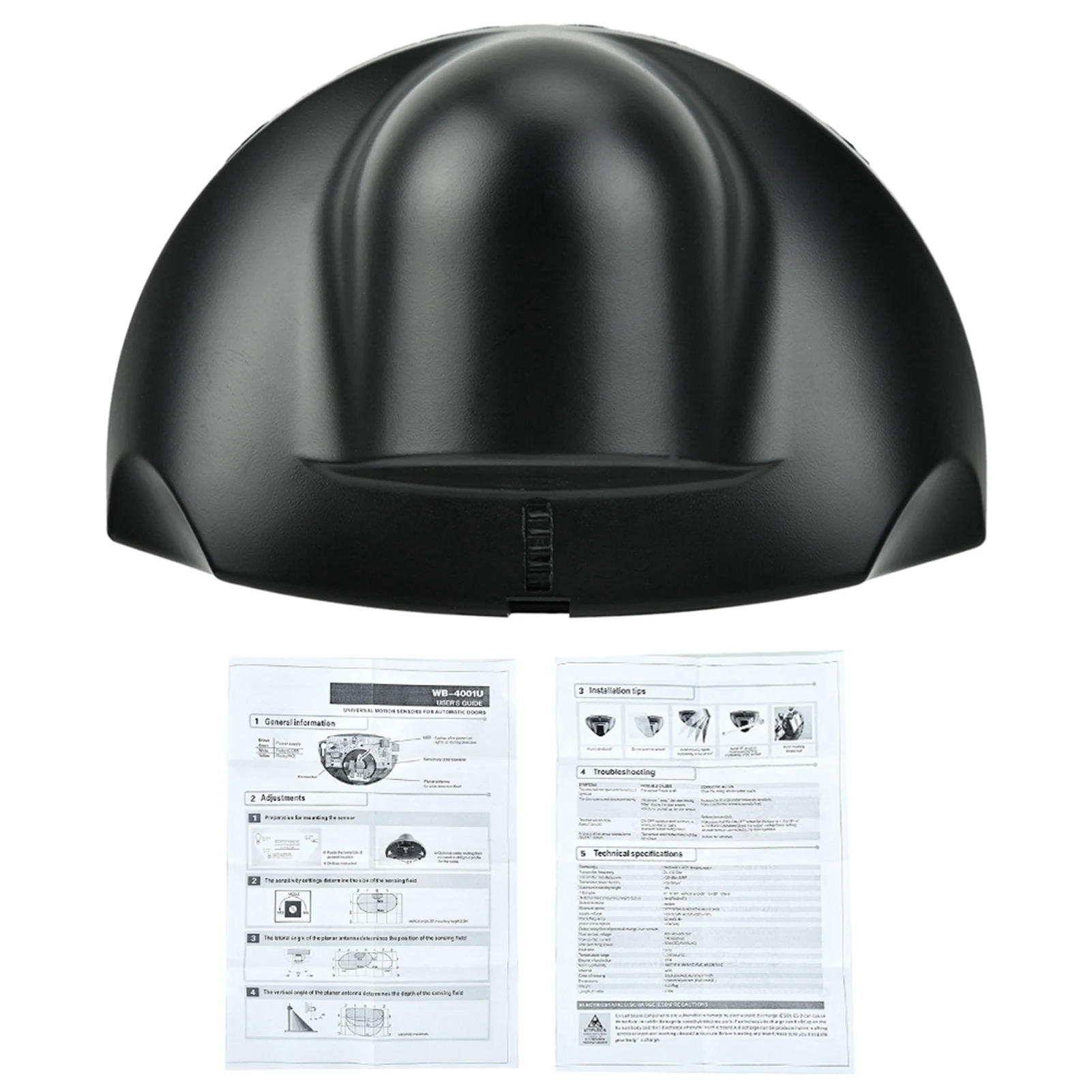 ZK30 12-24V Puerta automática 24.125Ghz Sensor de movimiento de microondas Sensores de puerta automática