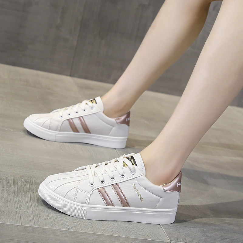 2024 Autumn New Women's Low-top Shoes Casual Flat Sneakers Fashionable and Versatile Women's Comfortable Sneakers