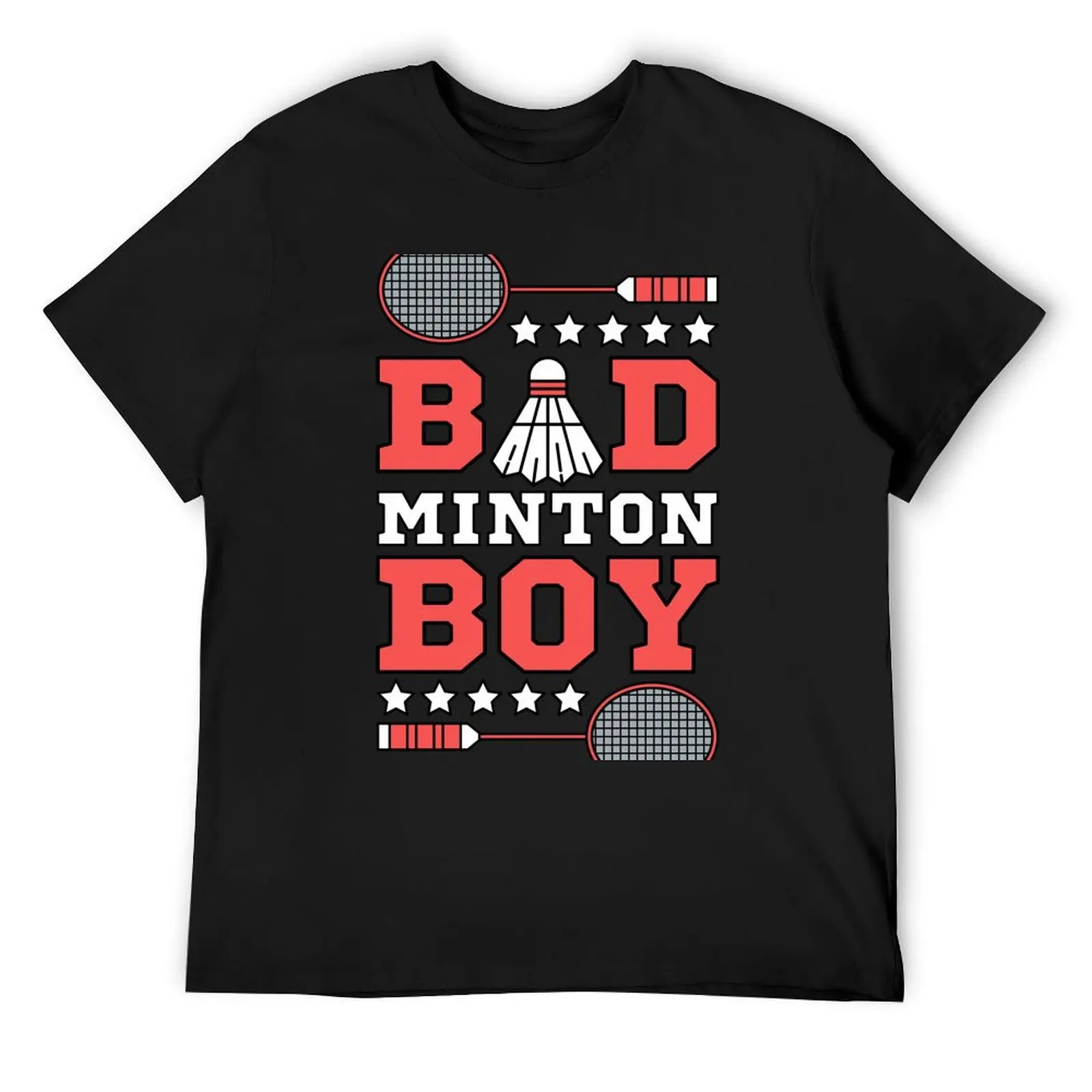 

Bad Boy Badminton Boy - Badminton Puns Man Player Sport Funny Shuttlecock Racket T-Shirt anime stuff mens graphic t-shirts