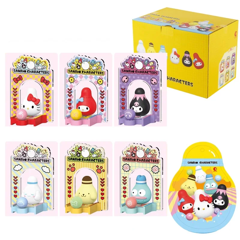 

Sanrio Characters Mini Figures Blind Box Bowling ​​​​​​​Model Toy Collection Desk Decor Funny Games Kids Adult Gifts