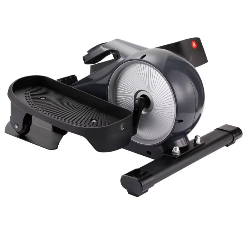 Home & Office Use Under Desk Cycle Adjustable Resistance Leg and Arm Training Mini Elliptical Trainer Exercise Pedal Bike