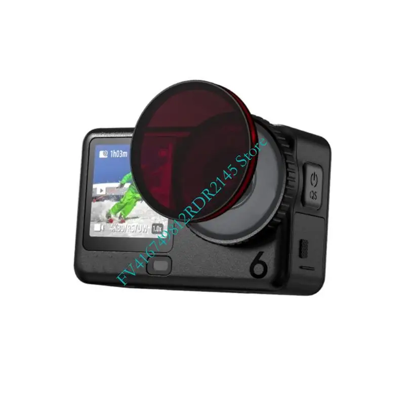 B2EF 액션 카메라 보호 필터 블록으로 액션 6용 렌즈 긁힘 방지