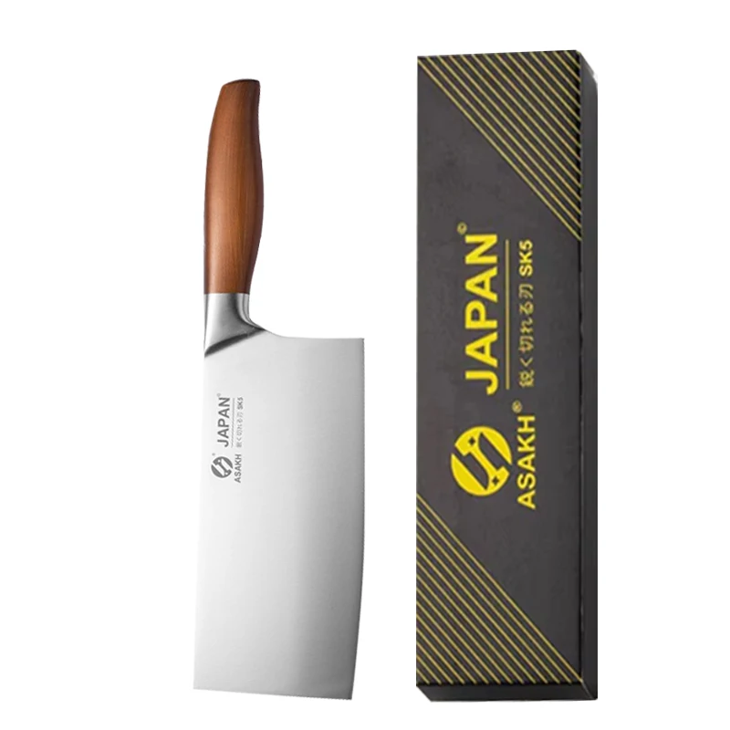 NONE Profession elle japanische Küchenmesser Set Edelstahl Fischfilet Fleisch beil Kochmesser Schneiden Santoku Messer Koch werkzeuge 3