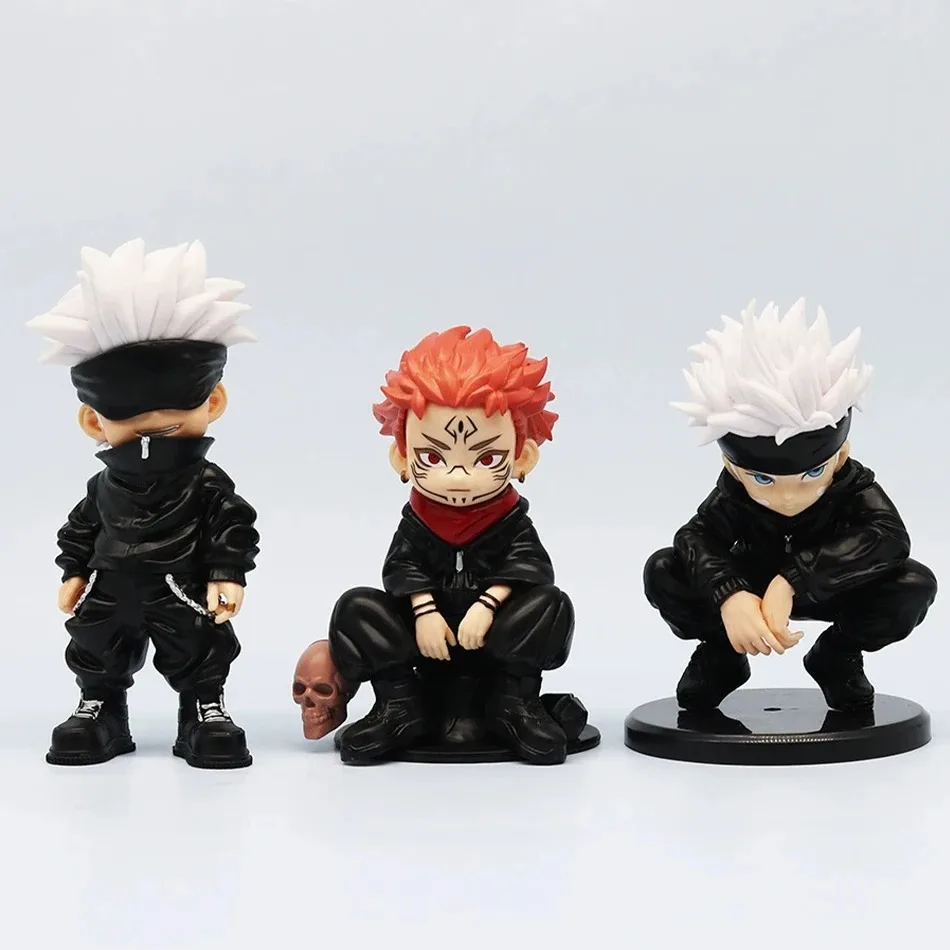 

HOT 3 Style Jujutsu Kaisen Anime Figure Satoru Gojo Action Figure Lord of the Curse Sukuna Figurine Collection Model Doll Toys